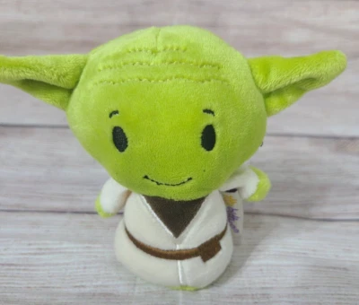 Hallmark Itty Bittys Star Wars Plush Yoda Stuffed Toy Figure Green 4" - Image 1 of 4