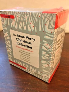 The Anne Perry Christmas Collection, New CD, 6 Mysteries, Sealed, 21 CD's - Imagen 1 de 4
