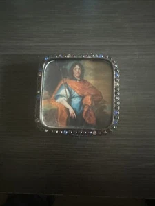 Jay Strongwater Multi-Color Swarovski Picture Frame 3.75" by 3.75" - Picture 1 of 5