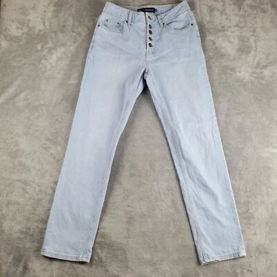 Pantalones de mezclilla Boden para mujer 4R 28x28 azul novia botón mosca lavado ligero elástico Foto 1 de 4