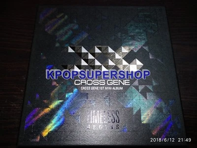Cross Gene 1st Mini Album Timeless: Begins CD Great Casper Photocard RARE OOP Foto 1 de 4