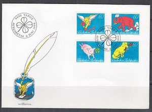 Liechtenstein Scott 1025-8 FDC - Letter Writing - Picture 1 of 1