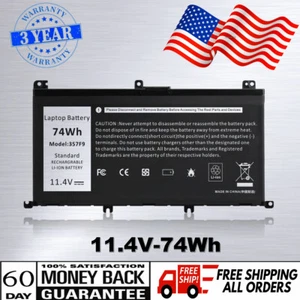 357F9 71JF4 Battery For Dell Inspiron 7000 7559 7557 7566 7567 INS15PD-1548B - Picture 1 of 11