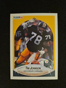 1990 Fleer - #144 Tim Johnson