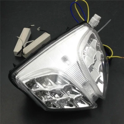 Luz trasera LED transparente apta para Suzuki GSXR600/750 2008-2020 GSXR1000 2009-2016 K9 Foto 1 de 4