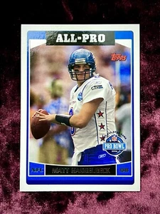 Matt Hasselbeck 2006 Topps All-Pro #291 MINT Seahawks Legends Jersey BC Eagles💙 - Picture 1 of 2