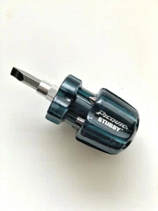 PICQUIC STUBBY Multi Bit Screwdriver Ideal for the Kitchen drawer "Smoke Black" - Picture 1 of 3