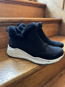 Damen-Winterschuhe Bionica Otavia 8,5 schwarz Leder Lammfell Stiefel - Bild 1 von 13