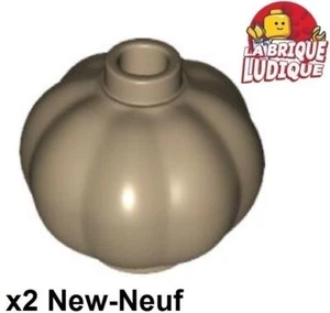 Lego 2x Food nourriture légume citrouille pumpkin gourd lampe beige foncé 51270 - Imagen 1 de 1