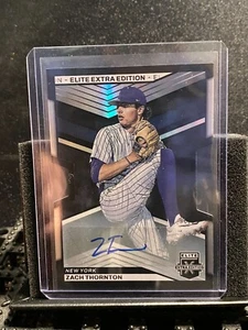 Zach Thornton 2023 Elite Extra Die-Cut Auto #362/399 - Mets - Picture 1 of 2