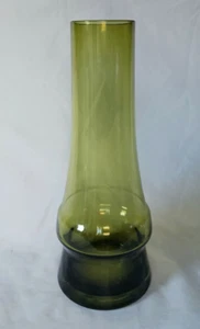 Skandinavische große Riihimaki Tamara Aladin Finnisch Grün Glas Vase Mid Century - Bild 1 von 8