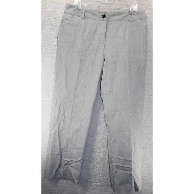Studio 1940 Womens Dress Career Pants Gray Stretch Pockets Petites 12 - Image 1 of 4