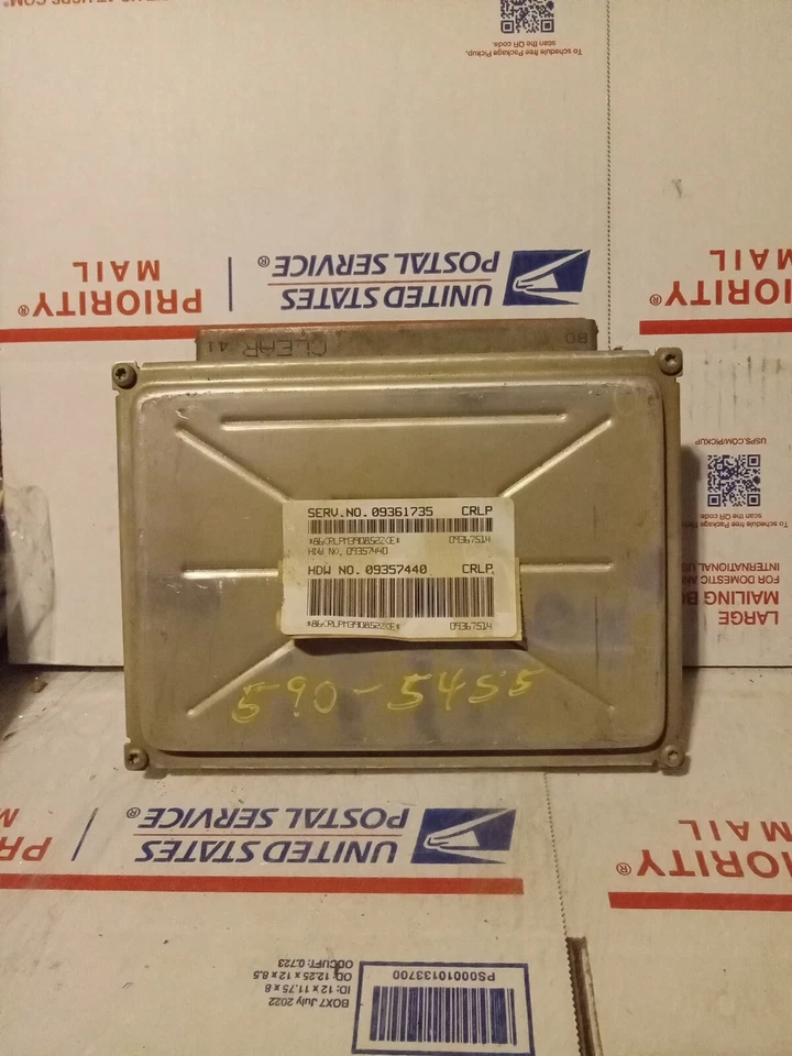 1999 PONTIAC GRAND PRIX ENGINE COMPUTER CONTROL MODULE  ECM 09361735 09357440 - Image 1 of 4