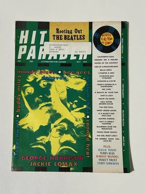 Журнал Hit Parader май 1969 No58 Beatles, Джордж Харрисон, Moody Blues, Донован - Изображение 1 из 2