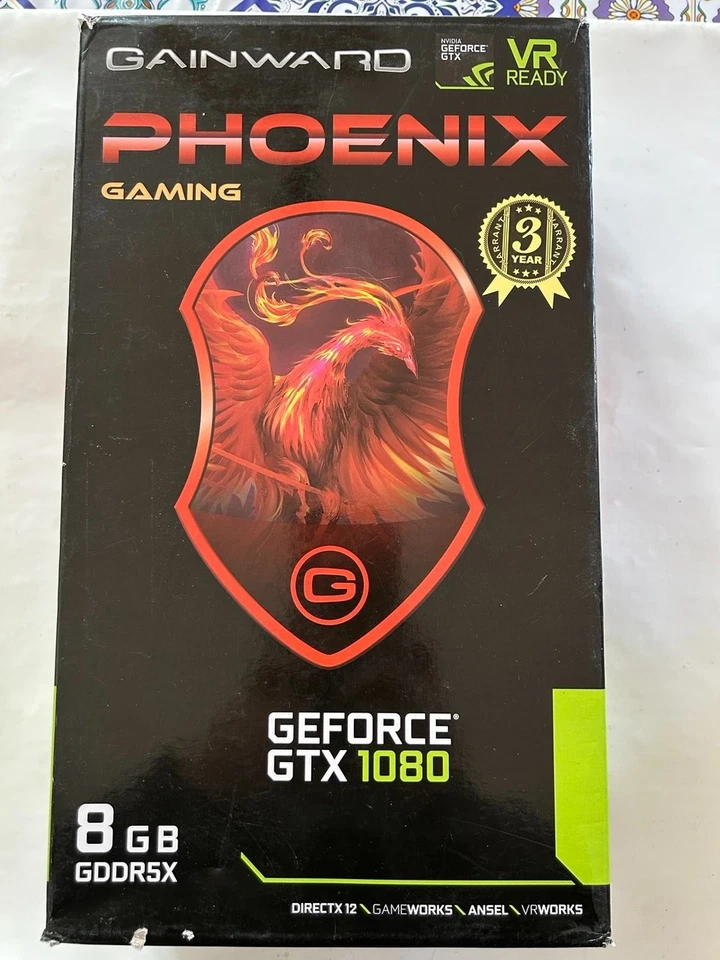 🟢 Scheda video grafica GAINWARD GTX 1080 PHOENIX GDDR5X 8GB - Immagine 1 di 4