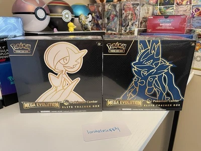 Pokemon Mega Evolution Pokemon Center Exclusivo Elite Trainer Box ETB | Lote de 2 Foto 1 de 4