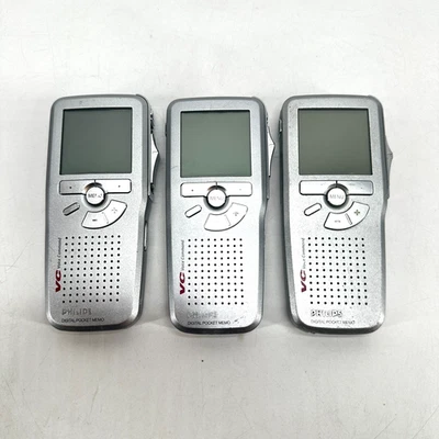 Philips  Digital Pocket Memo 9600 Voice Command Recorder Set of 3 - Image 1 of 4