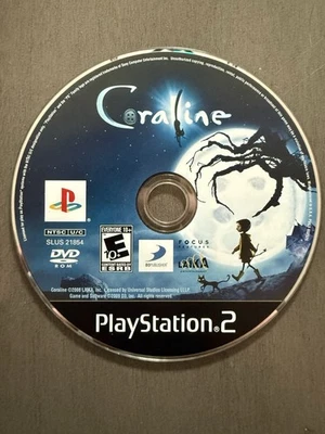 Coraline PS2 Video Game - IN VERY GOOD CONDITION (DISK ONLY) - Image 1 of 2