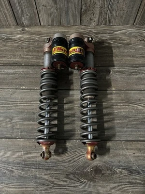 Amortiguadores delanteros suspensión Elka Kawasaki Suzuki KFX 400 LTZ 400 DVX KFX400 LTZ400 Foto 1 de 4