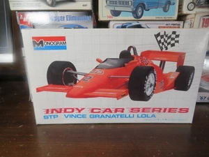 Monogram Indy Car Series STP Vince Granatelli Lola 1/24 Sealed Inside - Picture 1 of 4
