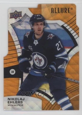 2021-22 Upper Deck Allure Orange Slice Nikolaj Ehlers #91 - Image 1 of 2