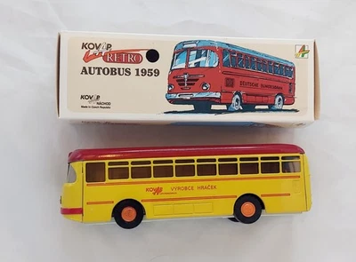 Autobús retro Kovap 05-575/001 1959 República Checa amarillo estaño/rojo autobús retro Foto 1 de 4