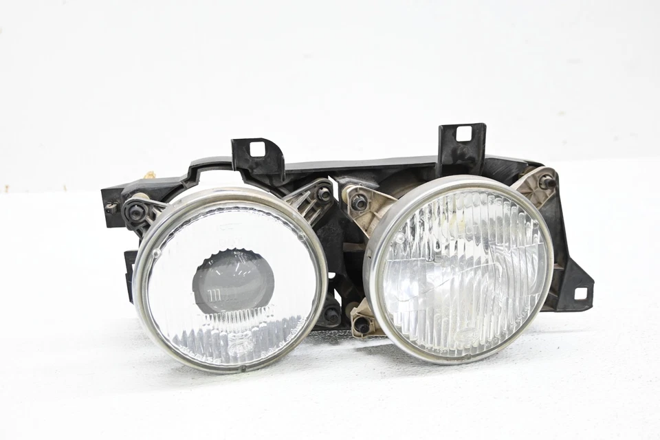 ⭐ 87-96 Bmw E32 5/7 系列前右通行证侧双灯灯套装 Oem — 第 1/4 张图片