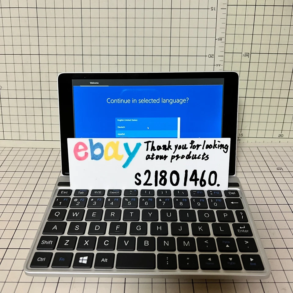 Pantalla táctil GPD Pocket 2 Intel Core m3-8100Y 7 pulgadas 8 GB RAM/128 GB casi como nueva CAJA Foto 1 de 4