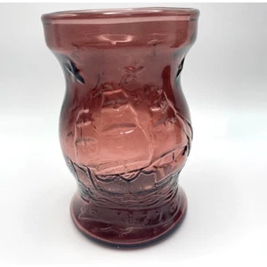 Vintage Purple Colonial Style Wheaton Juice Glass Shot Glass 4 oz - Picture 1 of 7