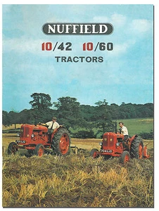 Nuffield 10/42 10/60 Tractor Brochure 1960s - Picture 1 of 4