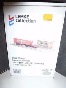 Lemke Autocarro Scala Incl. 1x MB L322 Autoarticolato Pilsener - Foto 1 di 1