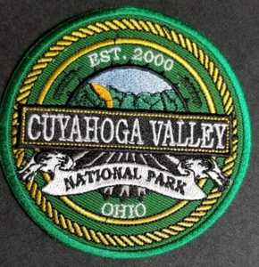 Cuyahoga Valley Ohio Nationalpark bestickter Aufnäher ca. 3,5 Zoll - Bild 1 von 2