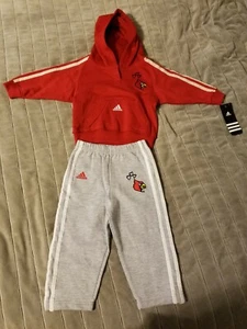 Combo de sudadera y pantalones Louisville Addidas de 2 piezas, talla infantil - 18 meses - Imagen 1 de 10