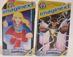 Imaginext DC Super Friends 2 pack Figure Black Adam/Mr Freeze & more  New U PICK