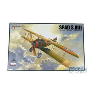 US Stock Trumpeter 1/24 SPAD S.XIII Fighter Aircraft Plastic Plane Model 62401
