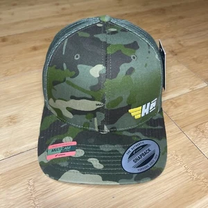 H24 H 24 MultiCam Camo Tropic Camouflage Yupoong Snapback Hat Cap NWT OSFA - Picture 1 of 10