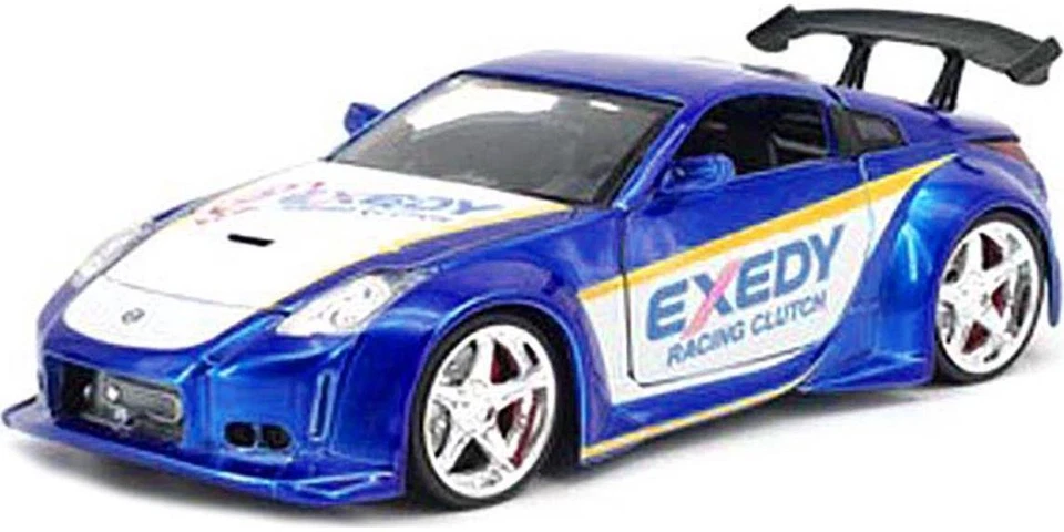 Jada Toys JDM Tuners 1 24 Scale Die-Cast 2003 Nissan 350Z Exedy Unopened