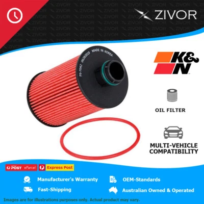 New K&N High Oil Filter For JEEP GRAND CHEROKEE GEN4 WK2 3.0L #HP-7042 - Image 1 of 4