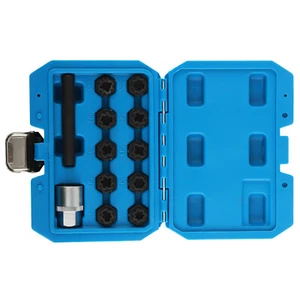 Anti-theft Remover Tool Kit Wheel Lock Lug Nut Key Socket Kits for Mercedes Benz - Picture 1 of 12