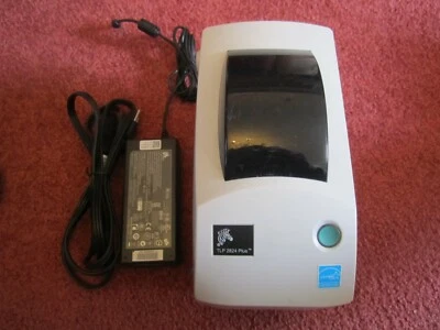 Zebra TLP2824 plus 282P-101110-000 Label Thermal Printer USB Serial - Image 1 of 3