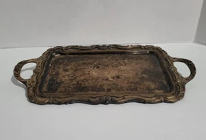 FB Rogers Silver Co 1883 Rectangular Serving Or Vanity Tray 6083 12" X 6" - Picture 1 of 17