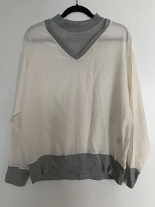 Jack & Jac Black Silk Cotton long sleeve Top 2 RRP $190 New :) - Picture 1 of 3