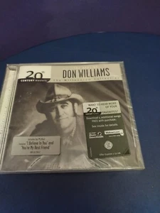 20th Century Masters: The Millennium Collection by Don Williams (CD, 2000) - Imagen 1 de 3