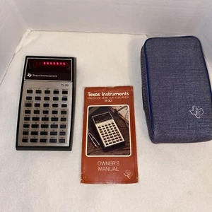 1976 - Texas Instruments - Electronic Slide-Rule Calculator - TI-30 - WORKING - Bild 1 von 8