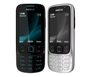 100% Oryginalny Nokia 6303 3.15MP Unlock Telefon komórkowy Srebrny Czarny - Zdjęcie 1 z 18