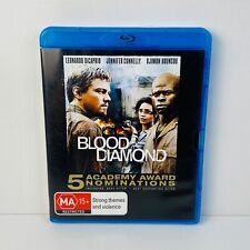 Blood Diamond  (Blu-ray, 2006) Region B - Fast Free Post - LIKE NEW 