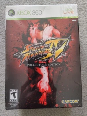 STREET FIGHTER IV -- COLLECTOR'S EDITION MICROSOFT XBOX 360 FACTORY SEALED NIB!! - Image 1 of 2