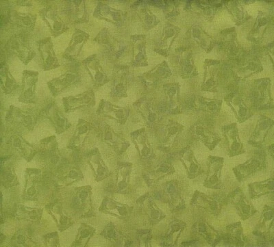 Wizard of Oz Hourglass Toss Green Light Medium OOP Fabric By the FQ - 1/4 YD - Image 1 of 4