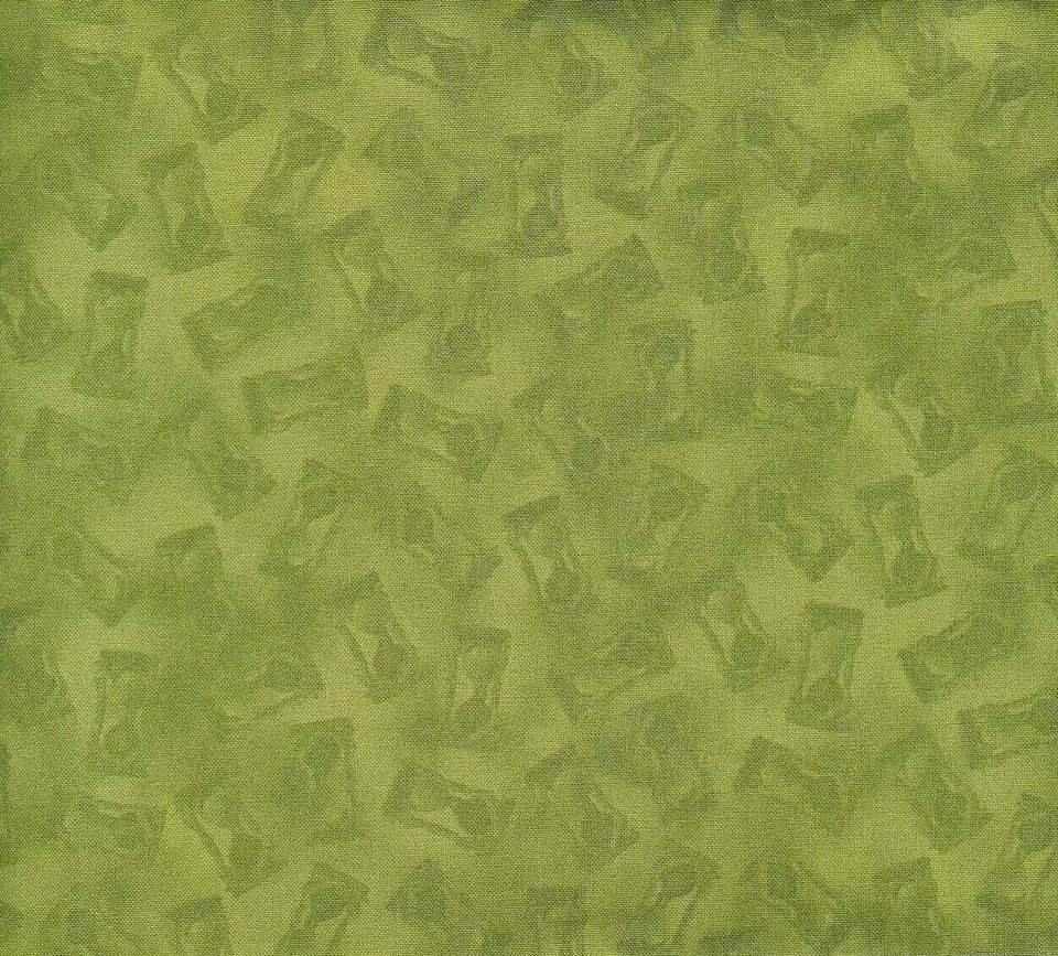 Wizard of Oz Hourglass Toss Green Light Medium OOP Fabric By the FQ - 1/4 YD - Image 1 of 4
