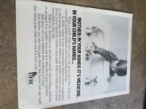 1970 Vintage Ad Council on Family Health Print Ad. - Picture 1 of 1